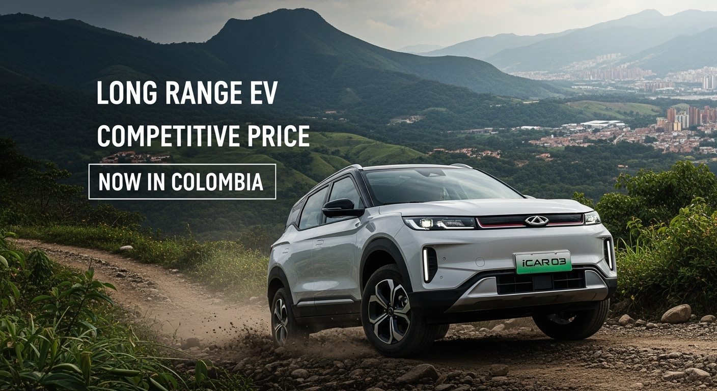 Chery iCAR 03: SUV Eléctrico Robusto y Asequible