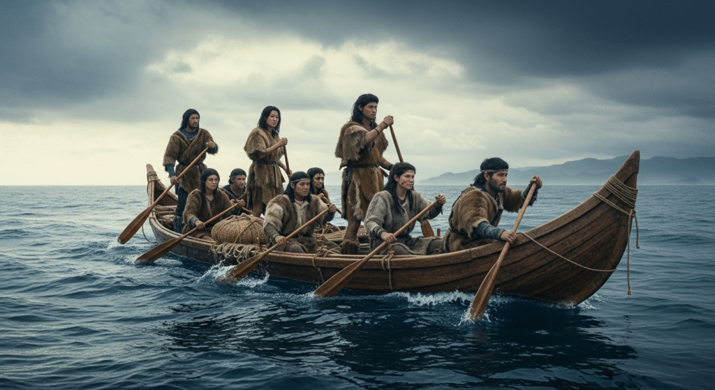 Viaje Prehistórico en Canoa entre Taiwán y Japón