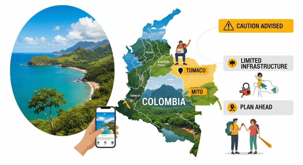 Destinos en Colombia poco recomendados por IA en 2025