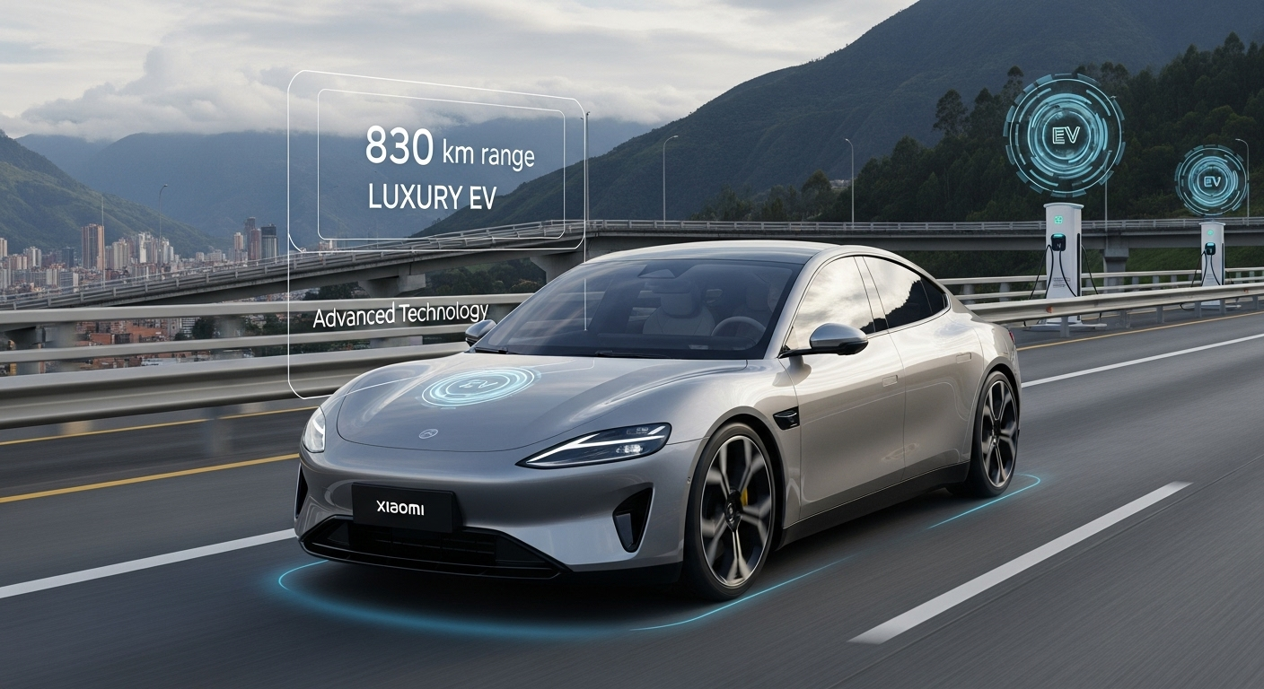Xiaomi YU7: SUV eléctrico premium ya en Colombia